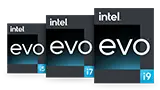 Intel Evo Family i5/i7/i9 badges right