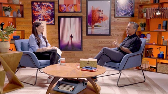 Lenovo AI PCs With Intel discussion in the Lenovo Studio.