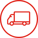 Supply chain icon