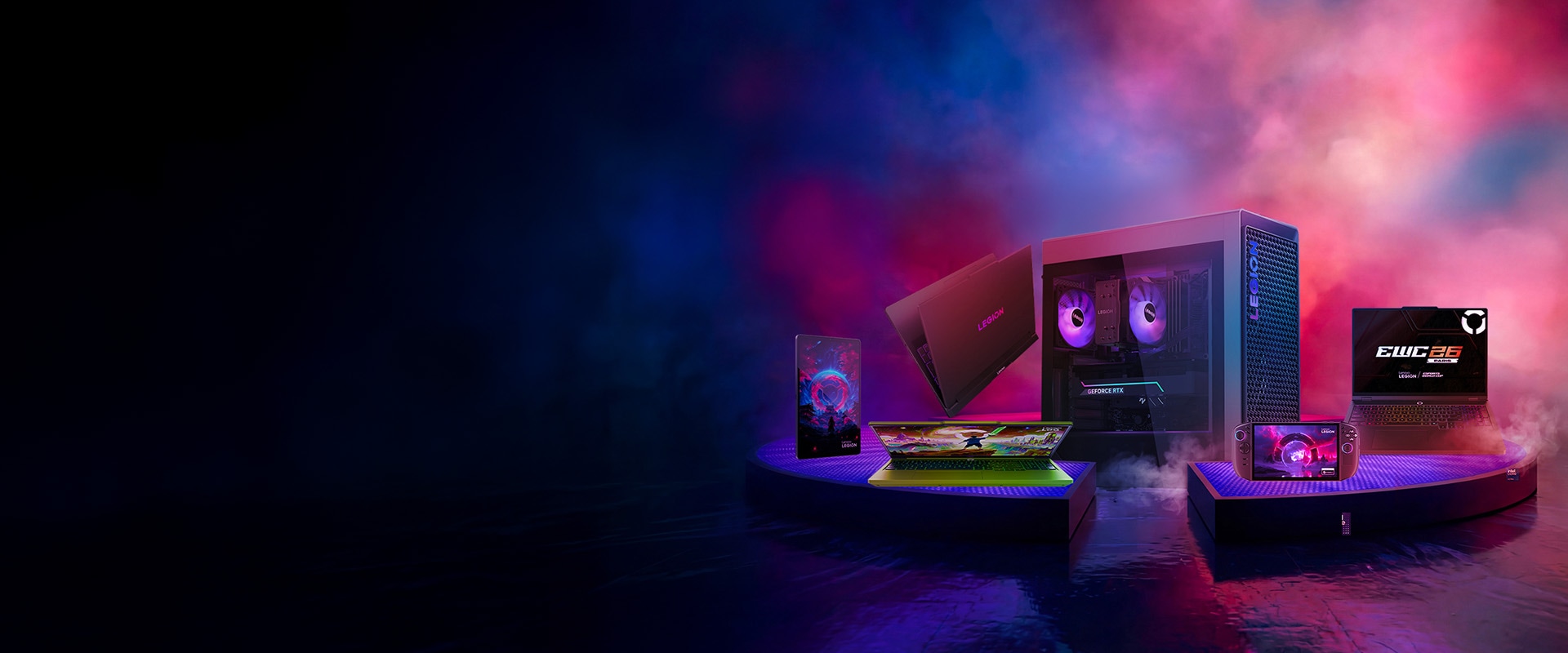 Lenovo Legion, den officiella gamingpartnern för Esports World Cup.