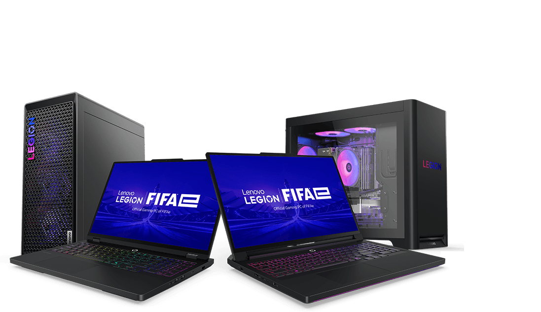 Lenovo Legion, the official gaming PCs & laptops of FIFAe.