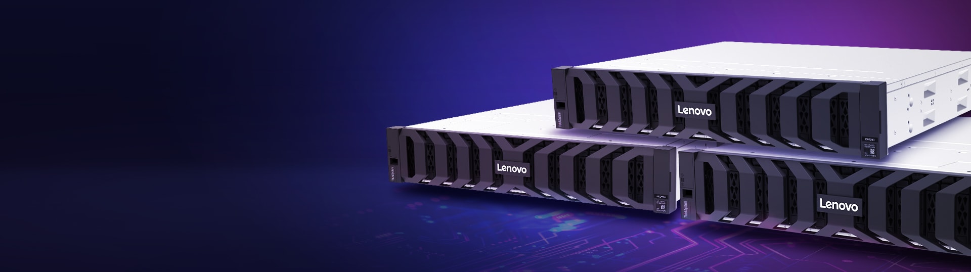 Lenovo Unified Storage, ThinkSystem-DG5000, front view