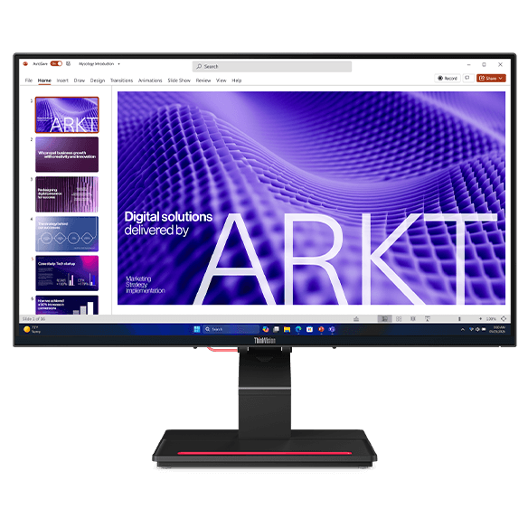 ThinkVision T24D-4t(23.8型/1920×1080/IPS/マルチタッチ/USB-C