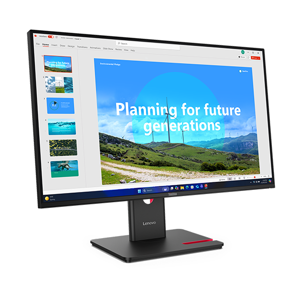 ThinkVision T27D-40(27型/1920×1080/IPS/USB-C/高さ・縦回転