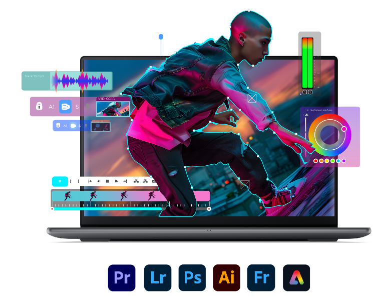 A Lenovo Yoga Pro 9i laptop