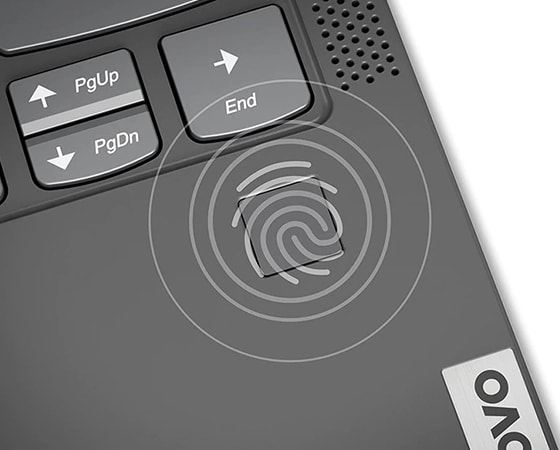 Fingerprint reader on the Lenovo Yoga C640 (13) laptop