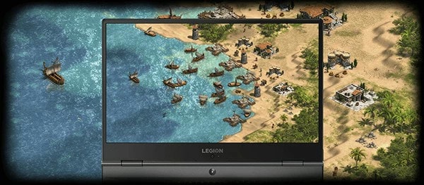 Portable de jeux Lenovo Legion Y740 de 15" : écran presque sans bordure