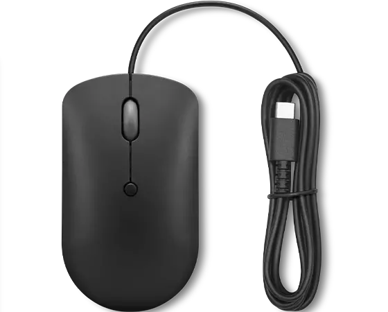 Lenovo 400 USB-C Wired Compact Mouse