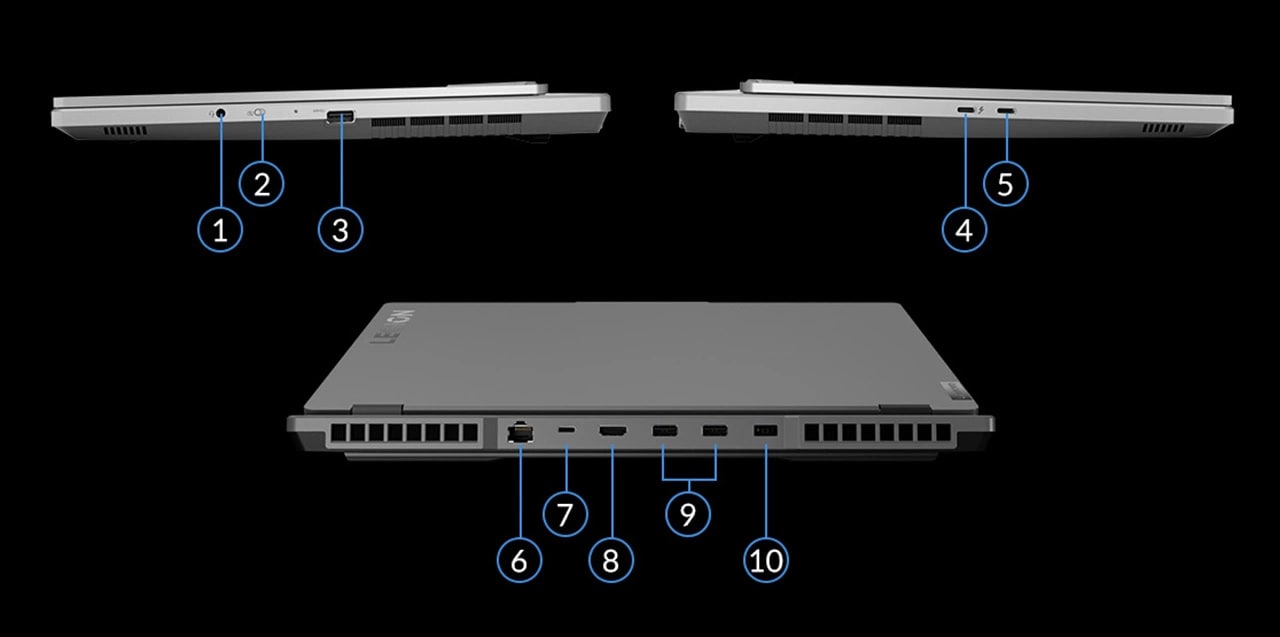 Legion 5 gen 7. Разъем Thunderbolt™ 4. Lenovo Legion 5 разъем USB 3.0. USB Port 3.0 Lenovo Legion 5. Lenovo Legion 5 зарядка через Type-c.