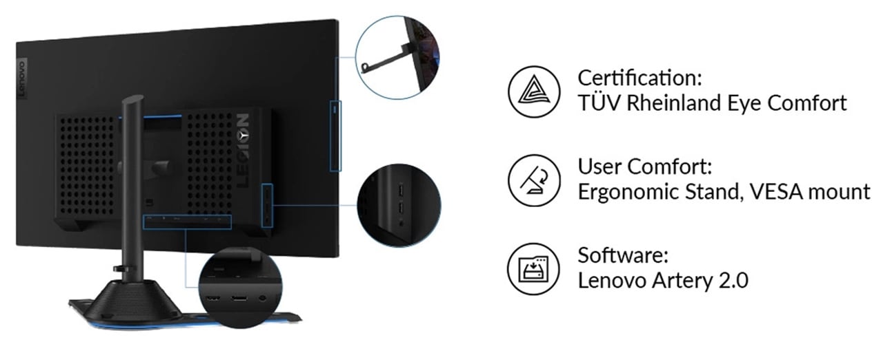 Lenovo Legion Y27q-20 27-inch WLED Gaming Monitor