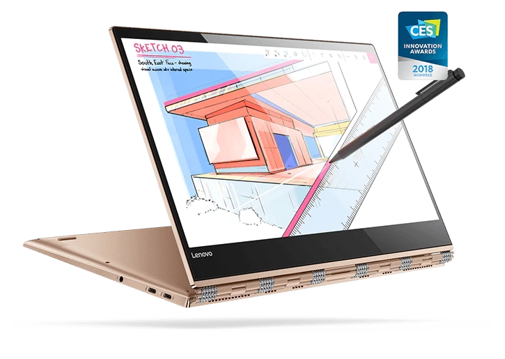 Lenovo anuncia notebook Yoga 920 com controle por voz e 8ª geração