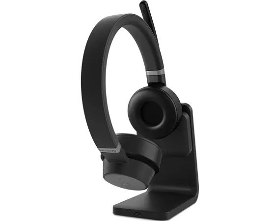 Lenovo Go Wireless ANC Headset with Charging stand