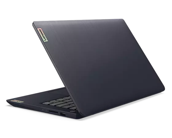 IdeaPad 3i Gen 7-laptop, linker achteraanzicht