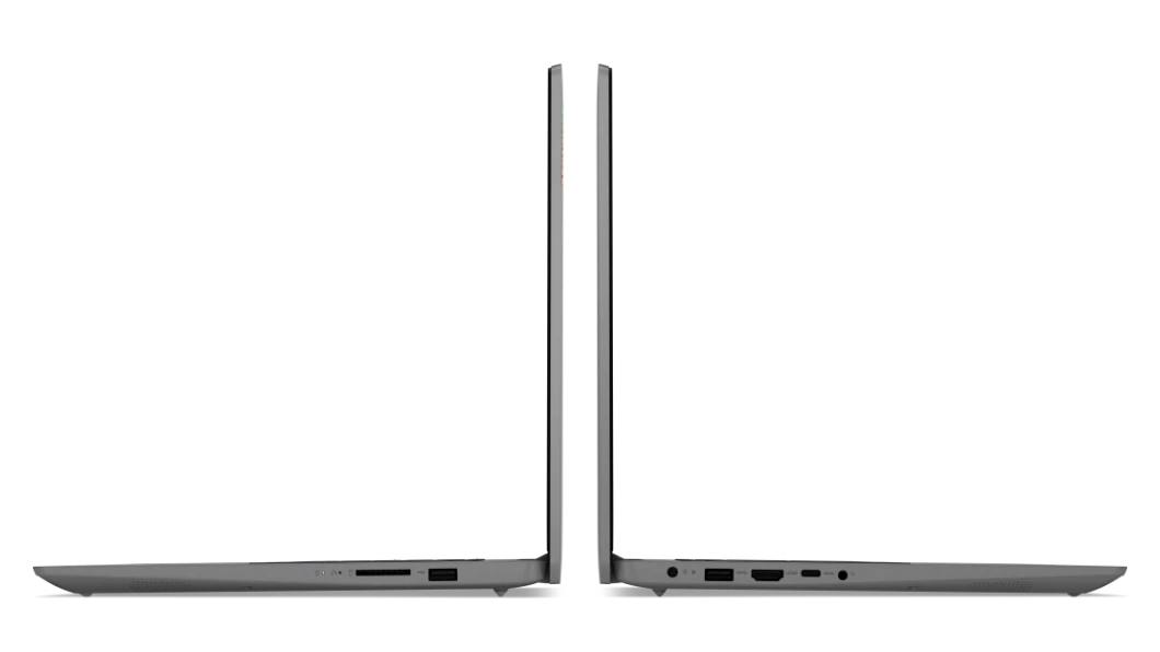 IdeaPad 3 da 38,1 cm (15&#039;&#039;), profili laterali sinistro e destro, grigio artico