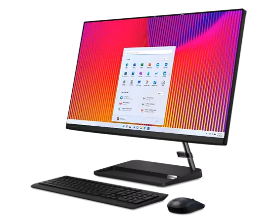 Lenovo IdeaCentre AIO 3 27 - Black AMD Ryzen 3 5425U Processor (2.70 GHz up to 4.10 GHz)/Windows 11 Home 64/256 GB SSD  TLC
