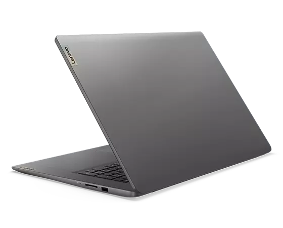 Arctic Grey IdeaPad 3i Gen 7 laptop facing left