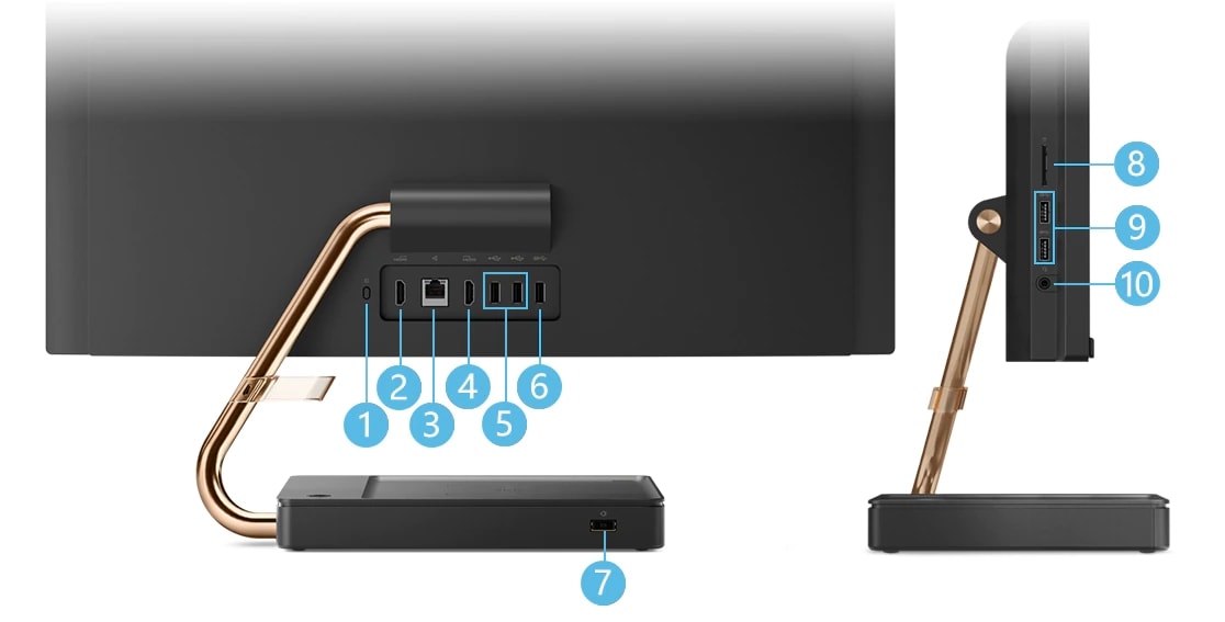 IdeaCentre A550i(24) | モダンなデザインでパワフルなパフォーマンス