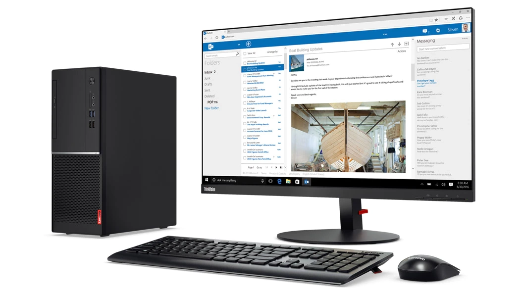 Lenovo - ●新品SSD＋HDD●Lenovo V520 i5 16GB ミニタワー Lenovo V520 Mini Tower | ミニ・タワー型デスクトップ PC | レノボ