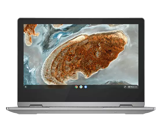 IdeaPad Flex 3 Chromebook Gen 6 (11'' MTK)  front facing, open, screen on