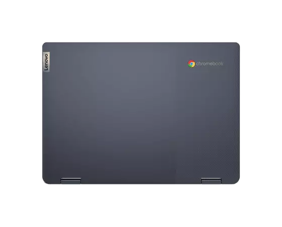 Overhead view of IdeaPad Flex 3i Chromebook Gen 6 (11'' Intel) in Abyss Blue 