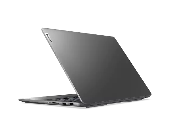 IdeaPad Creator 5 Gen 6 (16” AMD) laptop – ¾ right-rear view with lid partially open