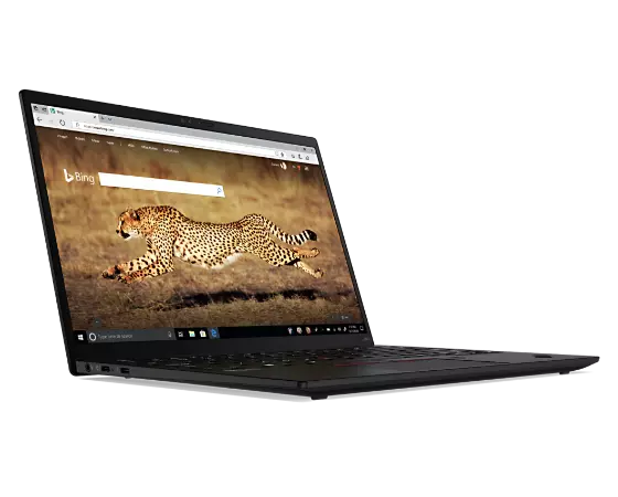 ThinkPad X1 Nano  kannettava viistosti vasemmalta kuvattuna
