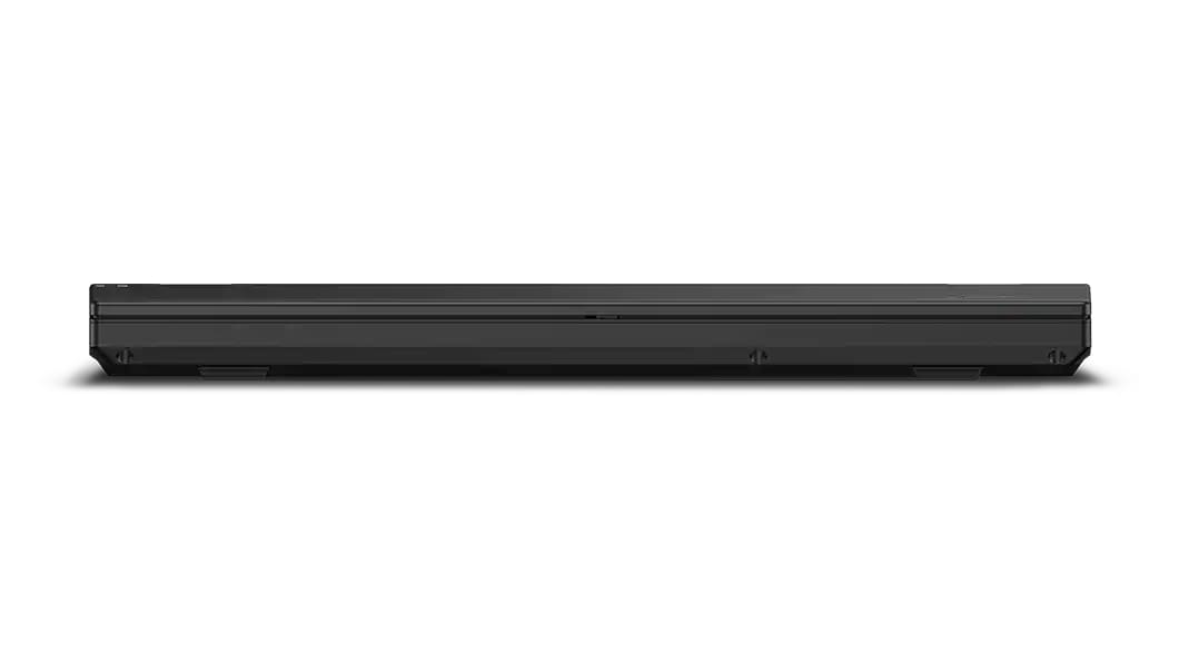Front profile of closed cover on Lenovo ThinkPad T15g Gen 2 laptop.