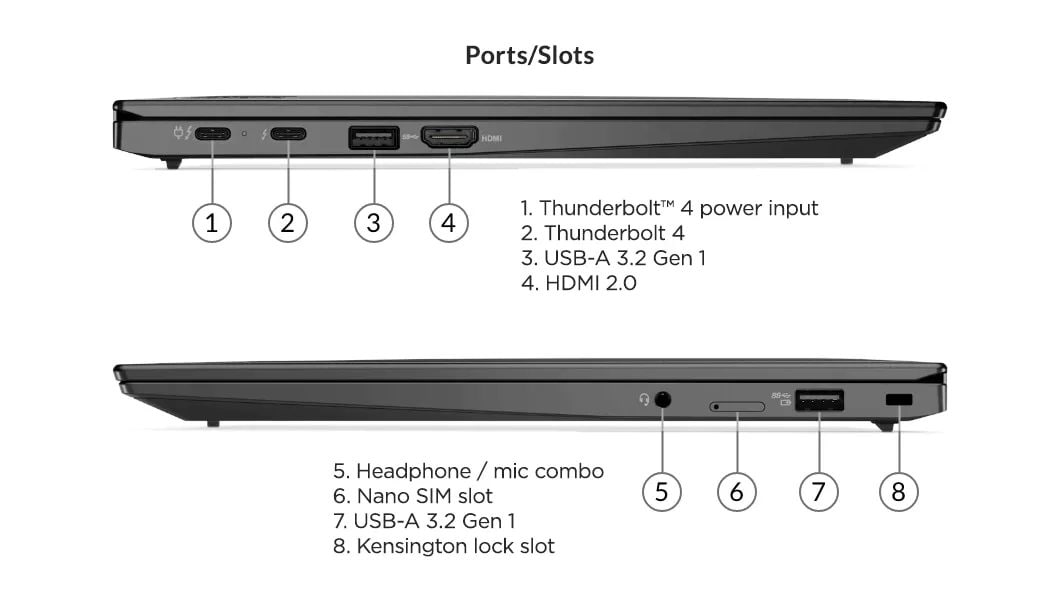 ThinkPad X1 Carbon Gen 9  Ultralight laptop with Intel® Evo