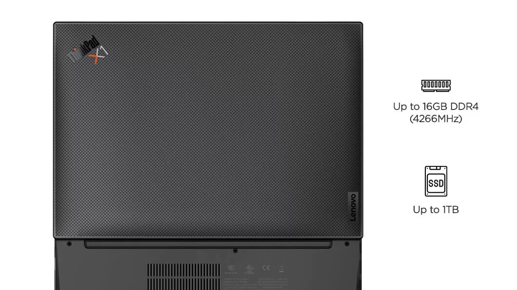 Lenovo Gen 9 ThinkPad X1 Carbon Laptop with Intel i7-1165G7 Processor, 14  WUXGA 100%sRGB Anti-Glare Display, 16GB RAM, 512GB SSD, 2.49lbs, Carbon