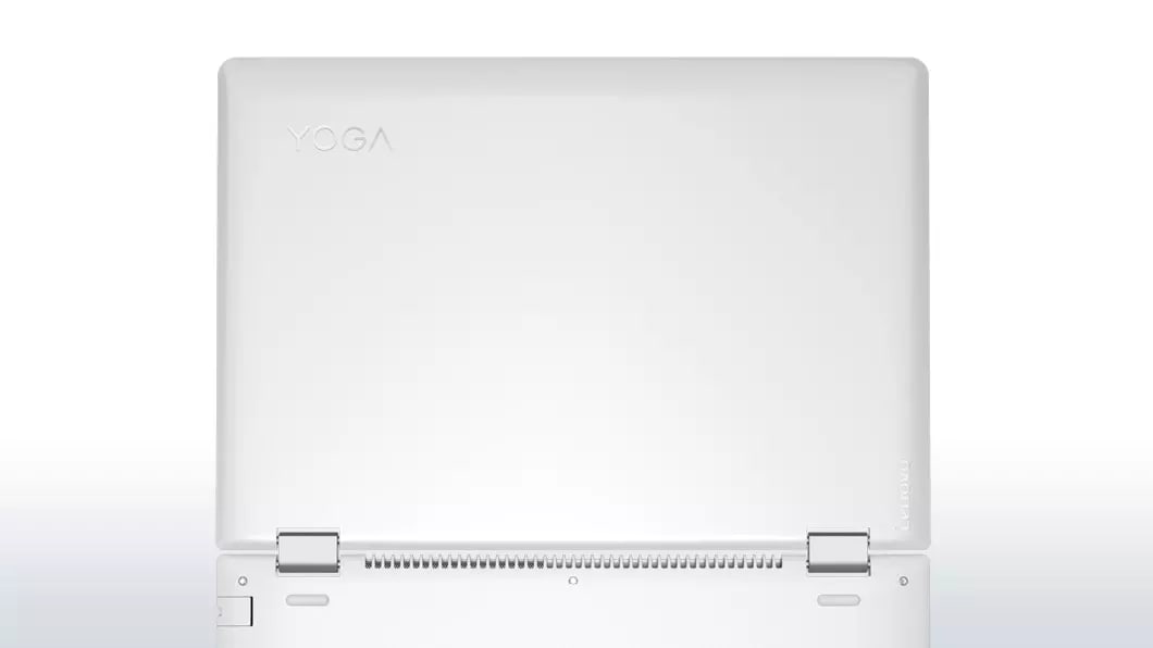 Lenovo Yoga 510 in white, back cover view