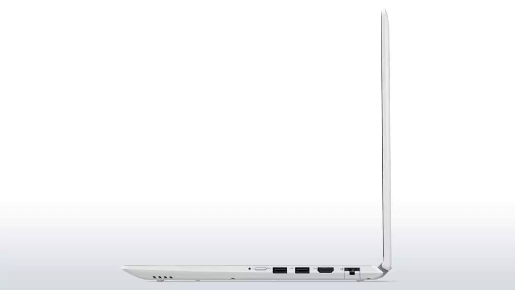 Lenovo Yoga 510 in white, right side view