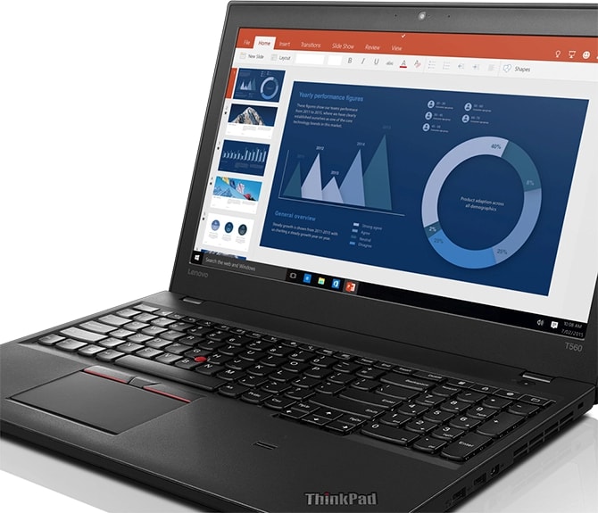 ThinkPad T560 security & reliability built in