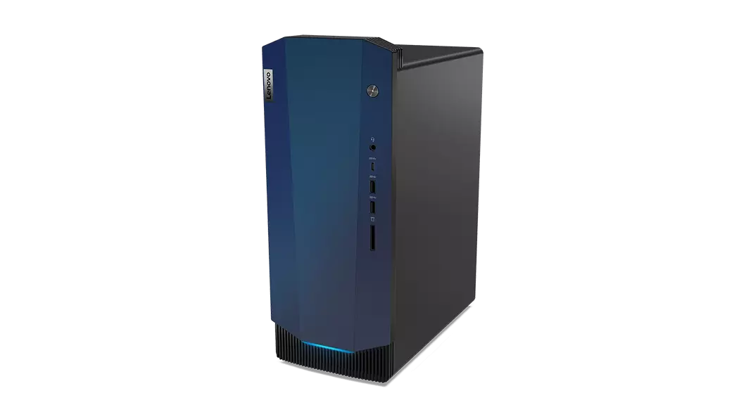 Left side profile view of the IdeaCentre Gaming 5 Gen 6 (AMD) tower desktop