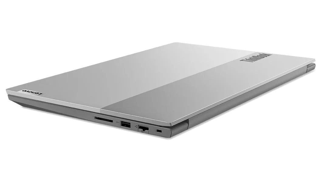 Lenovo ThinkBook 15 Gen 4 (15, AMD) laptop – ¾ right-rear view, lid closed