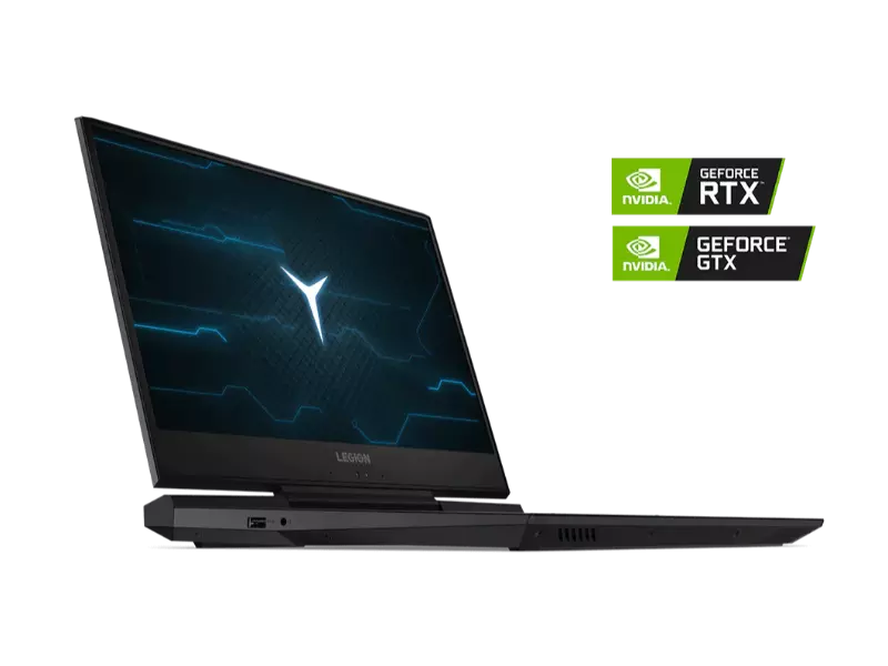 Left view of the Lenovo Legion Y7000P with NVIDIA® GeForce RTX™