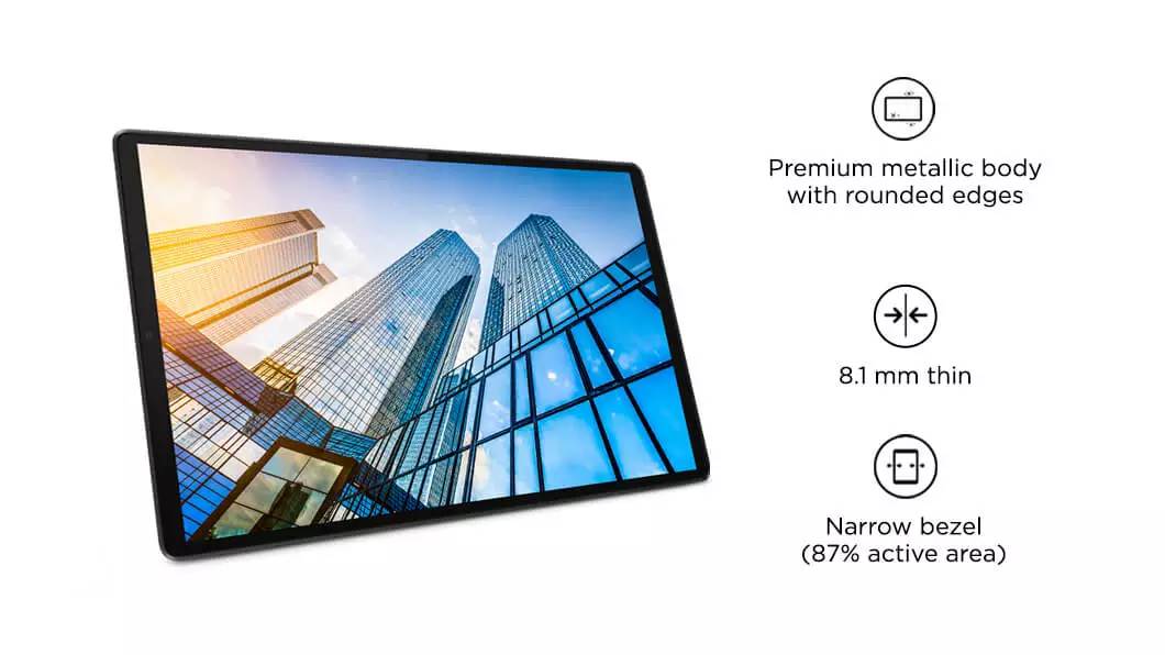 Lenovo Smart Tab M10 FHD Plus (2ème génération) avec  Alexa 26,2 cm  (10,3, 1920 x 1200, Full HD, WideView, Touch) Tablette Android (OctaCore,  4