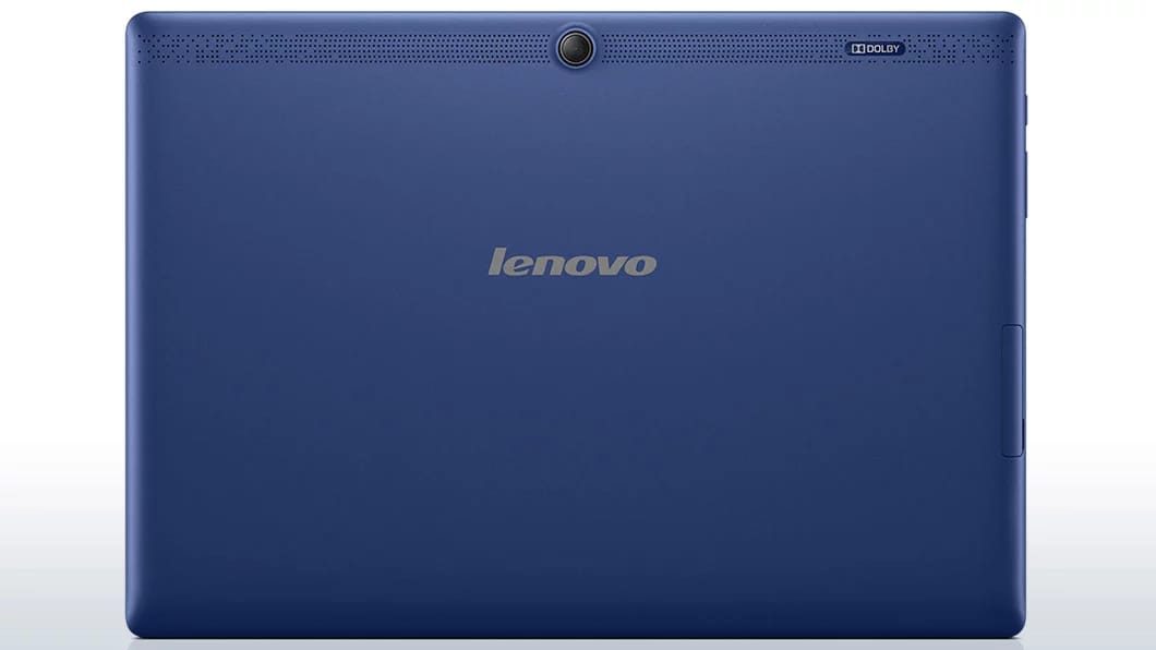 Lenovo Tab 2 A10 Rear View in Blue Color