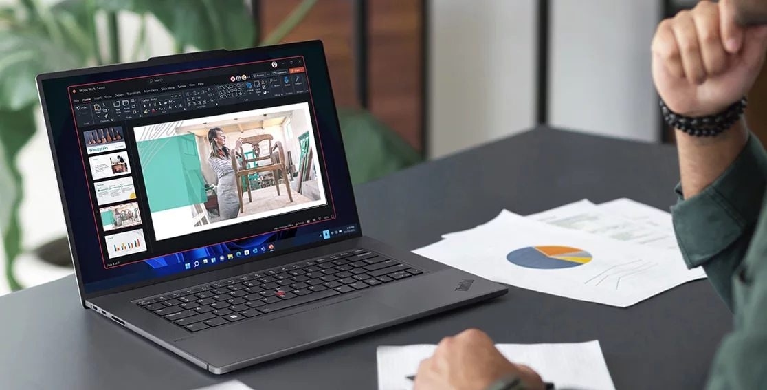 ThinkPad Z16 (16″ AMD) | Performance powerhouse made partly from