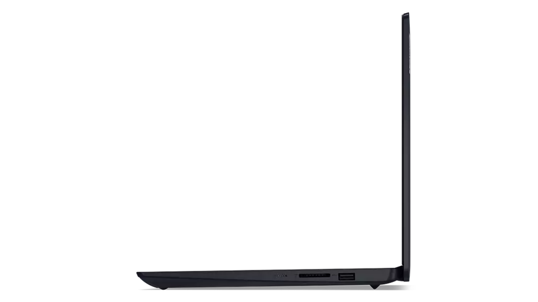 IdeaPad 3i Gen 7 laptop left side profile view showing ports