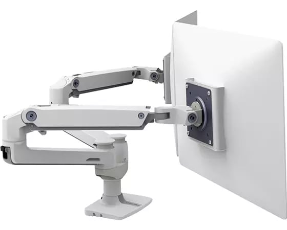 

Ergotron LX Dual Side-By-Side Arm Mounting Kit - White