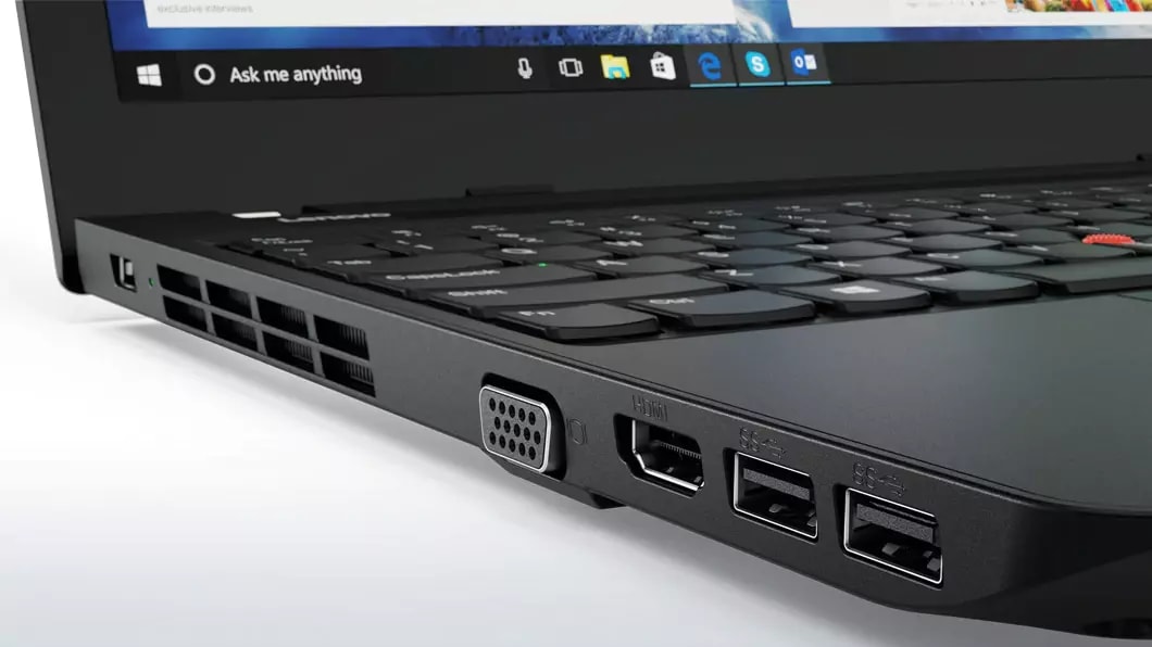 Lenovo ThinkPad E570 Left Side Ports