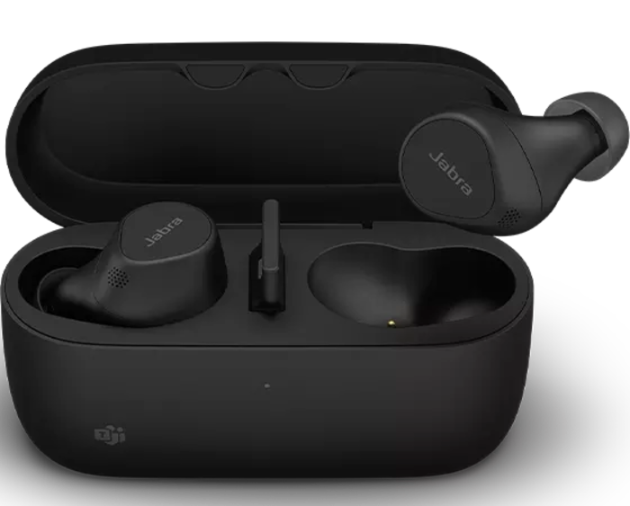 Jabra Evolve2 Buds True Wireless Earbuds - USB-A MS - Black