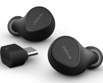 Jabra Evolve2 Buds True Wireless Earbuds - USB-C, MS - Black