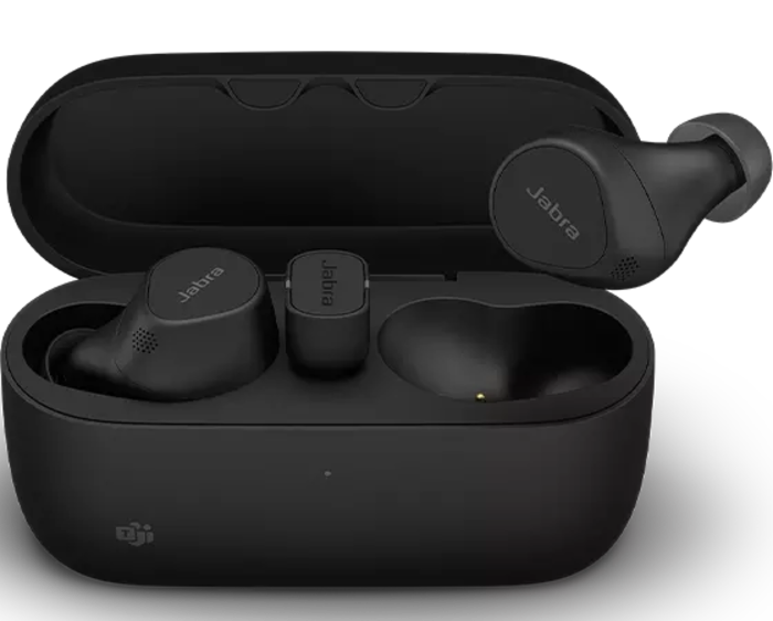 Jabra Evolve2 Buds True Wireless Earbuds - USB-C, MS - Black