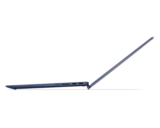 IdeaPad Flex 5 Gen 8 laptop side-profile view facing left