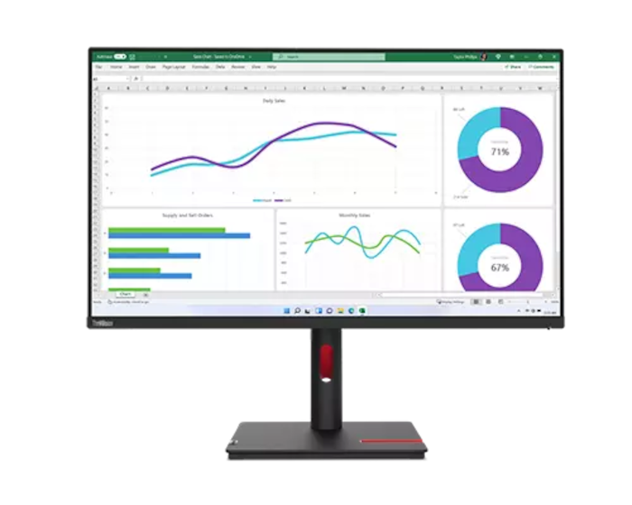 ThinkVision T32h-30(31.5型/2560×1440/IPS/USB-C/高さ・縦回転 ThinkVision T32h-30(31.5型/2560×1440/IPS/USB-C/高さ・縦回転