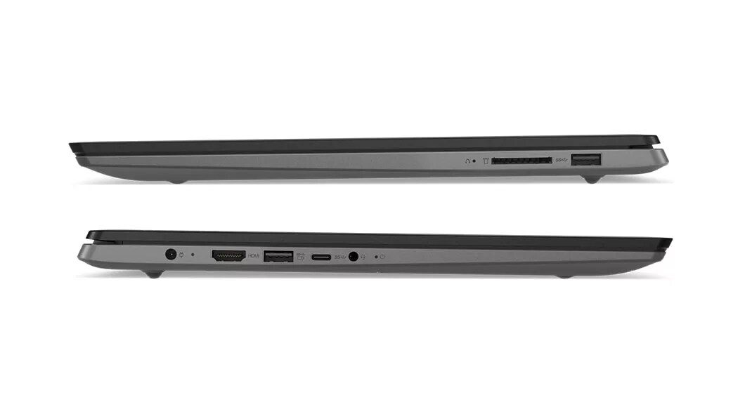 Lenovo Ideapad 530S (15), side view, closed, showing ports