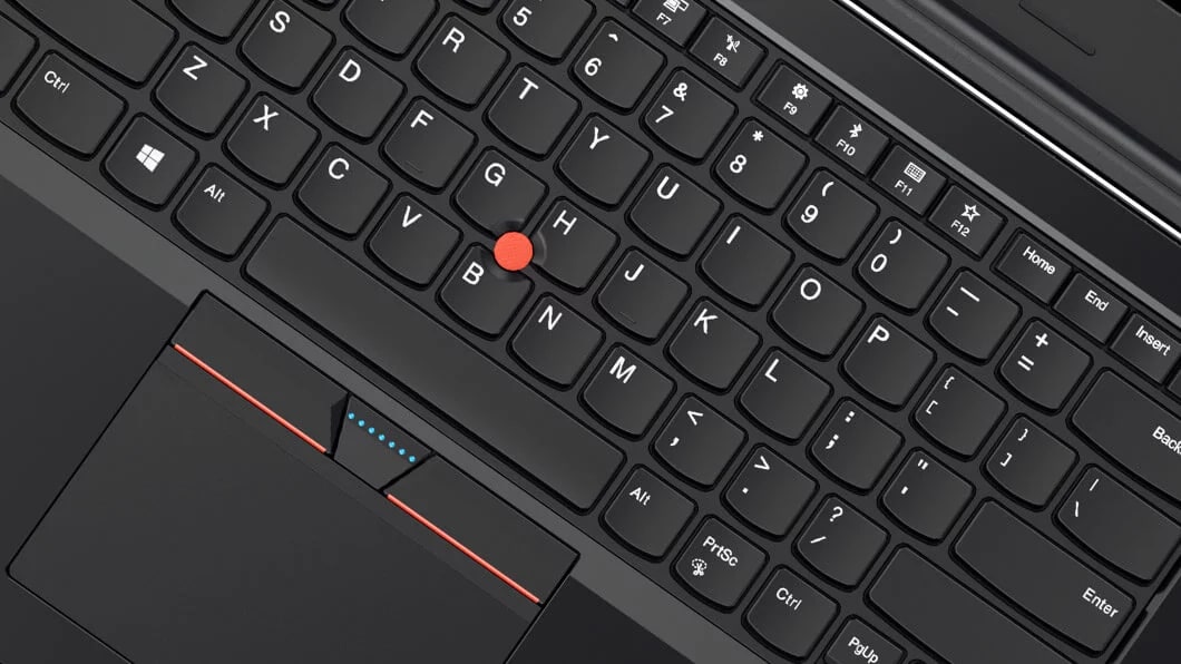 Lenovo ThinkPad E470 Detail View of TrackPoint