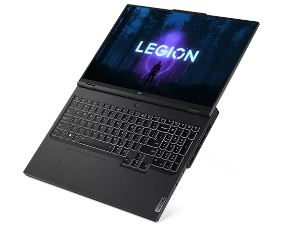 Legion Pro 7i Gen 8 (16" Intel), Ansicht der Tastatur von oben