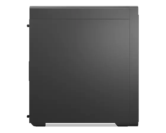 Vue du profil gauche de la tour de gaming Lenovo Legion 5i Gen 8 (Intel) avec le panneau gauche standard.